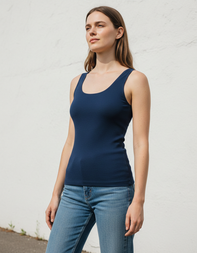 Women's Oxford Blue Tank Top tank top