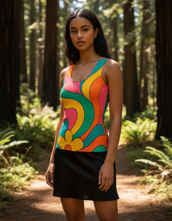 Flicker Tank Top Women's Tank Top — Dripper
