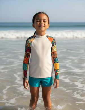 Angora Pulse Kids Rash Guard Kids Rash Guard — Dripper