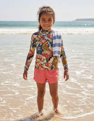 Kids Coral Mizuki kids rashguards