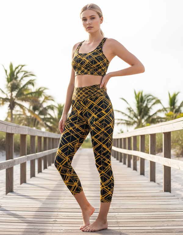 Mizuki Capri Yoga Leggings bikini — Dripper