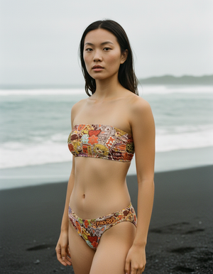 Muskmelon Yurei bandeau bikinis