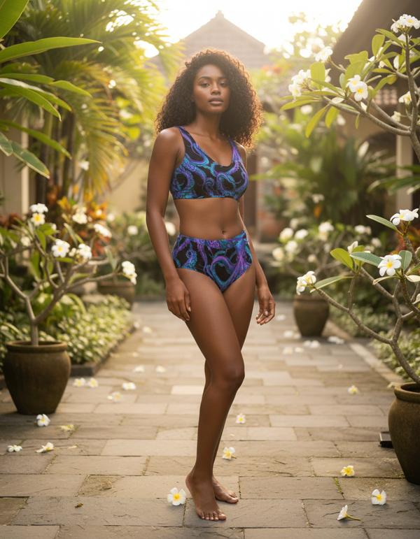 Abyss High-Waisted Bikini bikini — Dripper