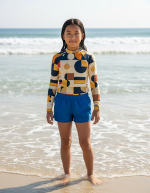 Yellow Form Youth Rash Guard Youth Rash Guard — Dripper