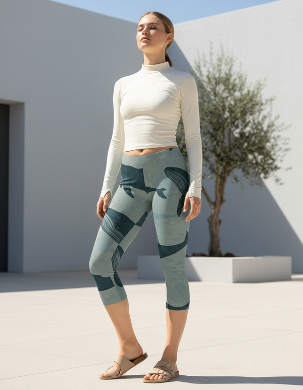 Echo Capri Leggings bikini — Dripper