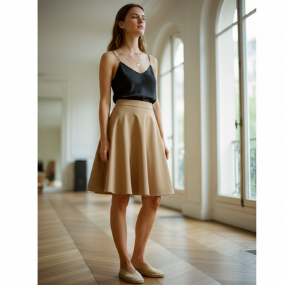 Almond Skater Skirt skater skirt