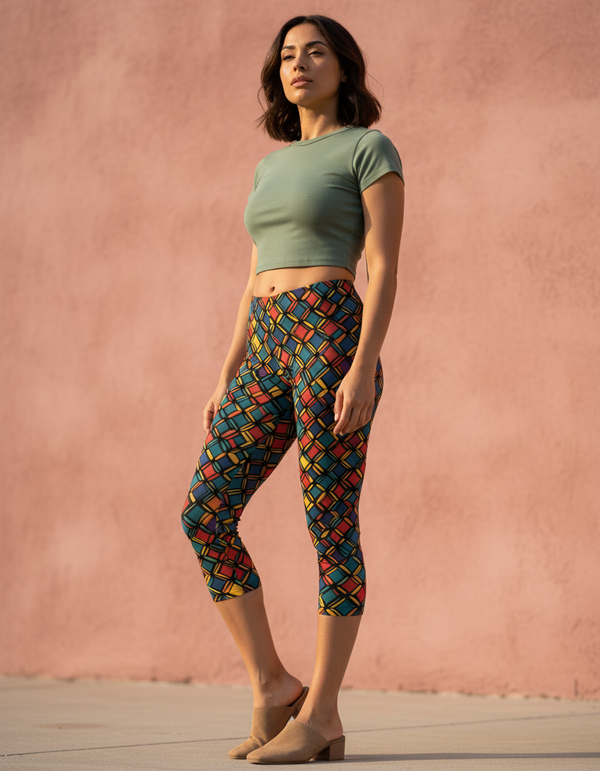 Spectrum Capri Leggings bikini — Dripper