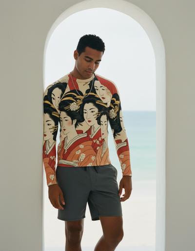 Men's Muskmelon Yume rash guard