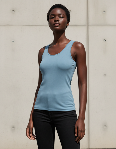 Women's Stone Blue Tank Top tank top
