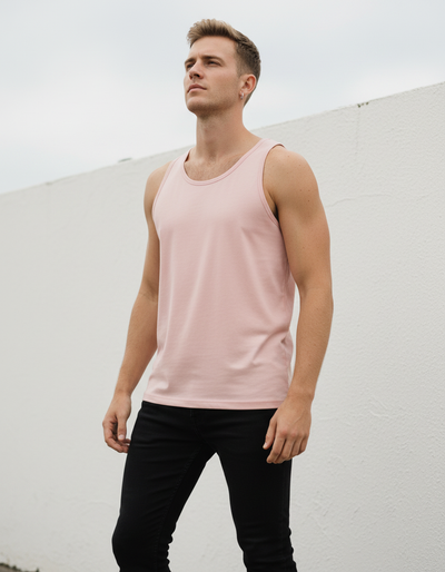 Men's Rose Quartz Tank Top tank top