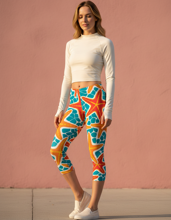 Celeste Capri Leggings Capri Leggings — Dripper