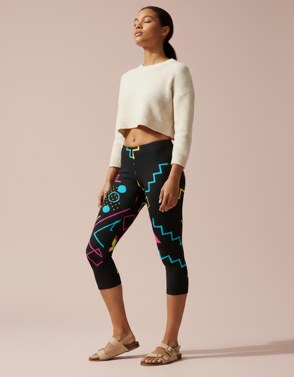 Flux Leggings Capri Leggings — Dripper