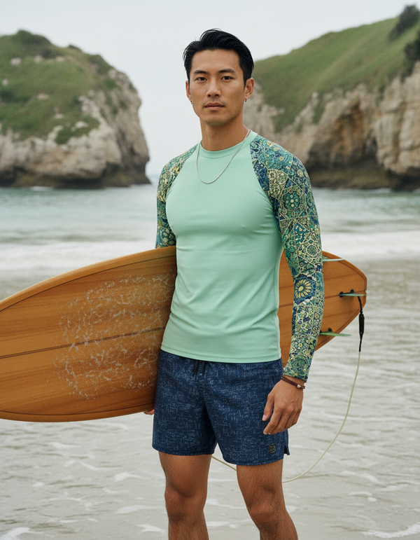 Rashguard in Jelly Mint Riad