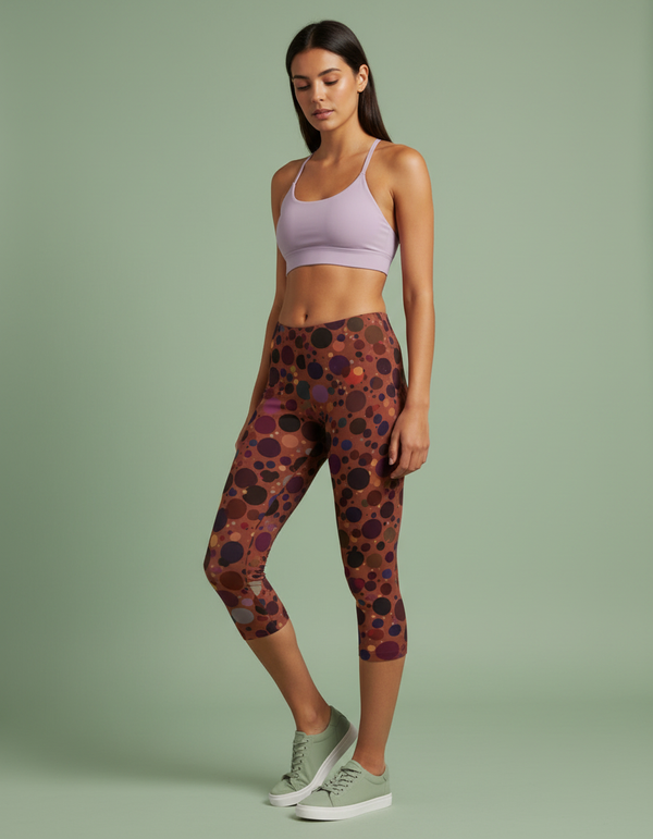 Dapple Capri Leggings Capri Leggings — Dripper