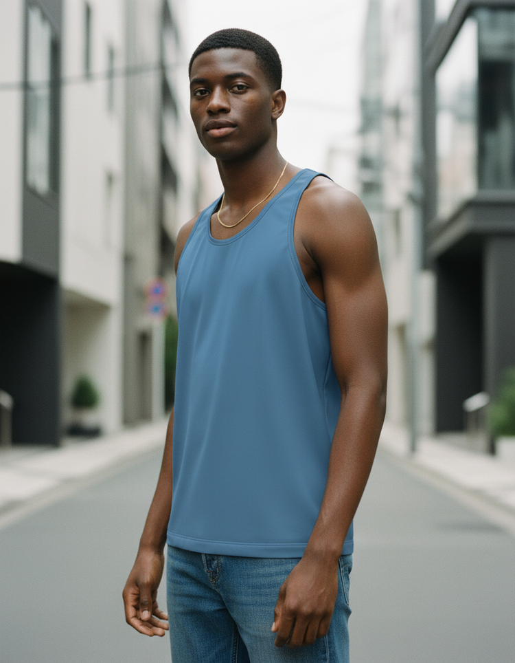 Steel Tank Top Men's Tank Top — Dripper