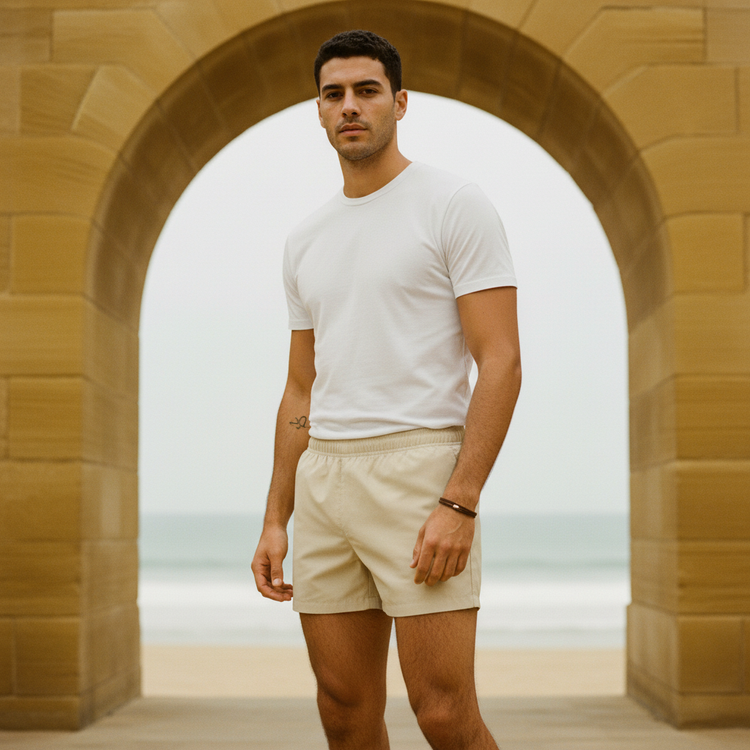 Oyster Men's Swim Trunks Men's Swim Trunks — Dripper