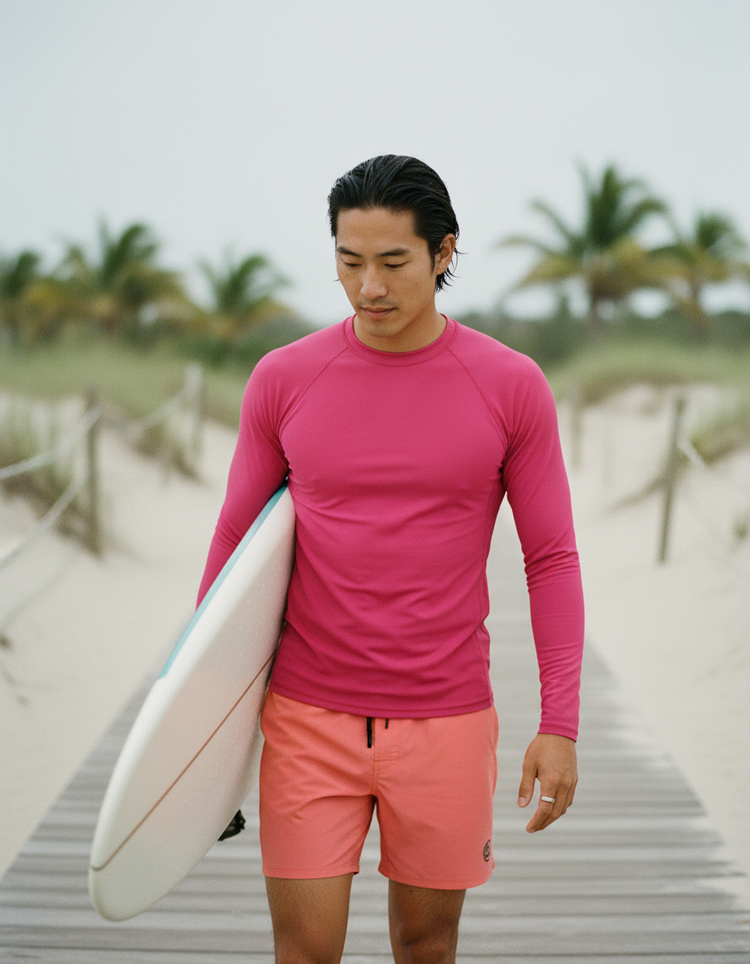 Dragonfruit Rash Guard Men's Rashguard — Dripper