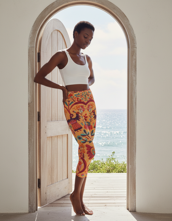 Chroma capri yoga leggings