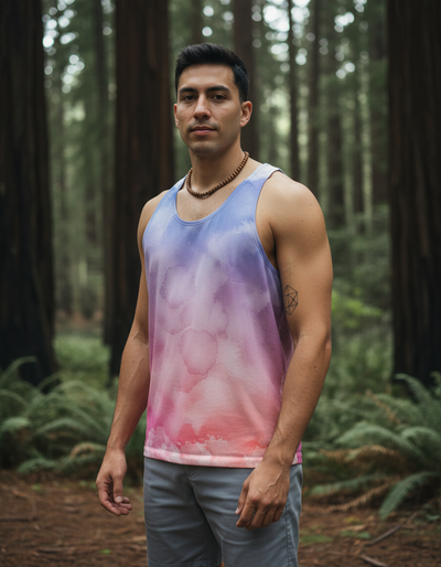 Men's Rhodonite Mosaic Tank Top tank top