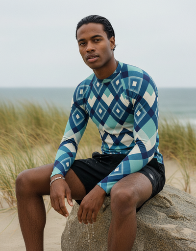 Men's Marina Horizon rash guard