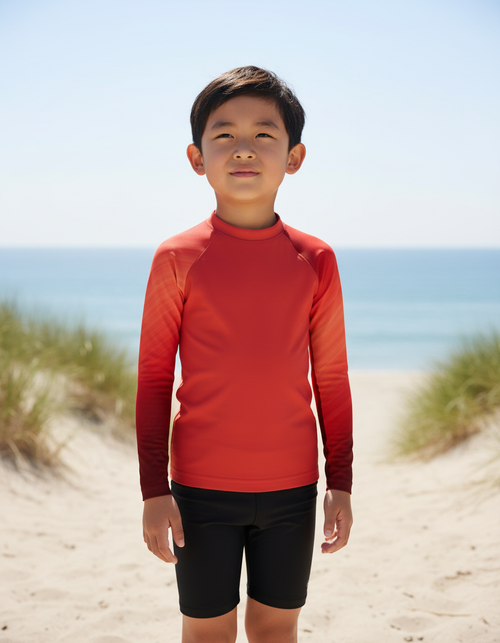 Lava Falls Spectrum Kids Rash Guard Kids Rash Guard — Dripper