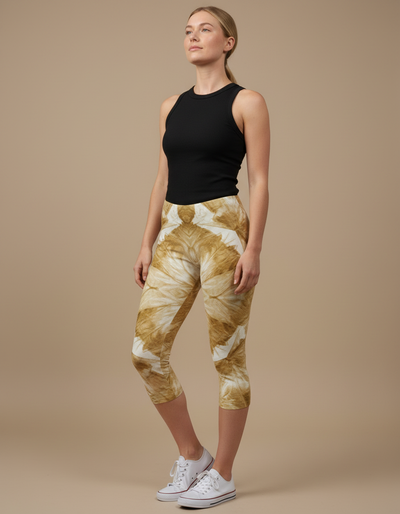 Amber Haze Kumo Capri Leggings capri leggings