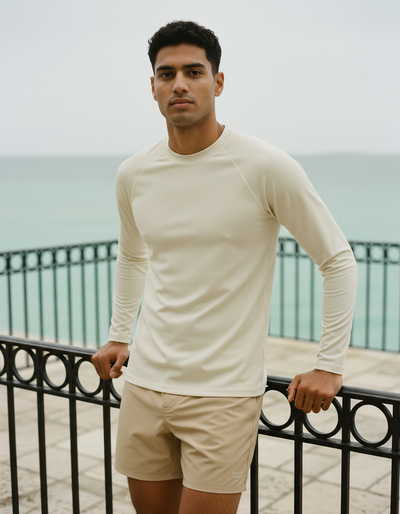 Men's Marble rash guard