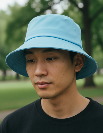 Sky Blue Bucket Hat bucket hat
