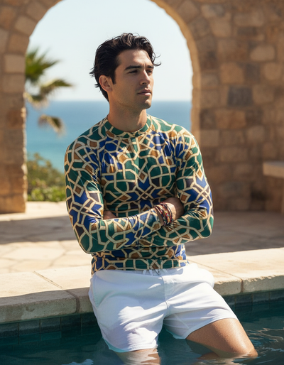 Men's Albaicín rash guard