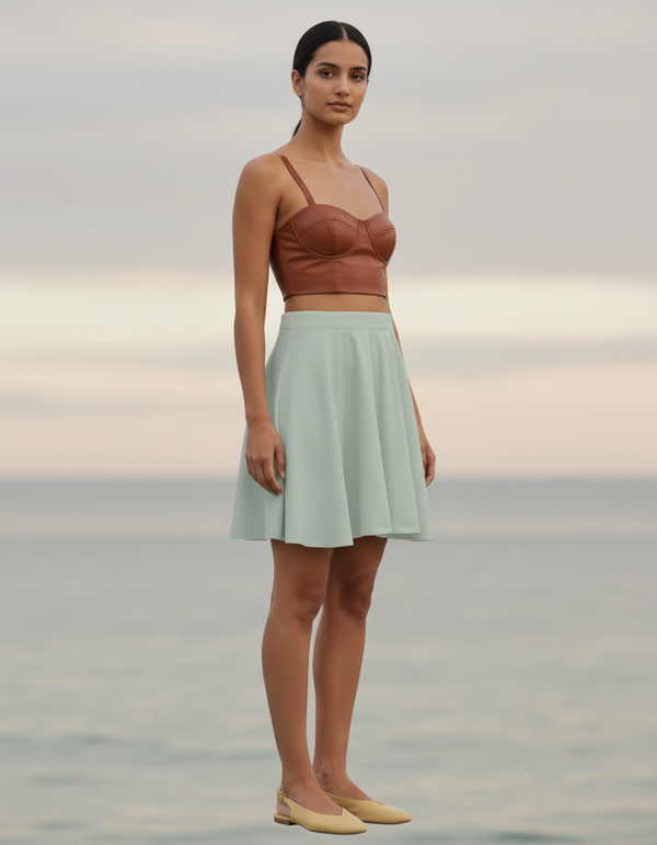 Skater Skirt in Ash