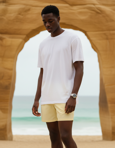 Vanilla Men's Swim Trunks swim trunks