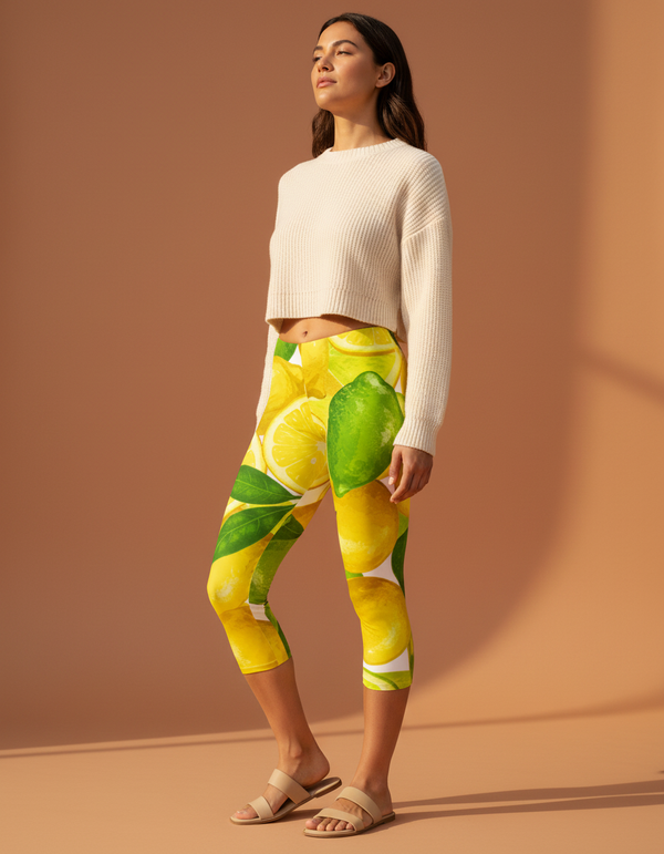 Limon Capri Leggings bikini — Dripper