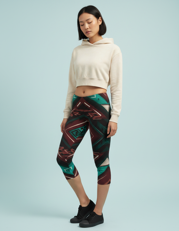 Echo Capri Leggings Capri Leggings — Dripper