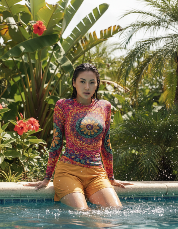 Serenity Rash Guard bikini — Dripper