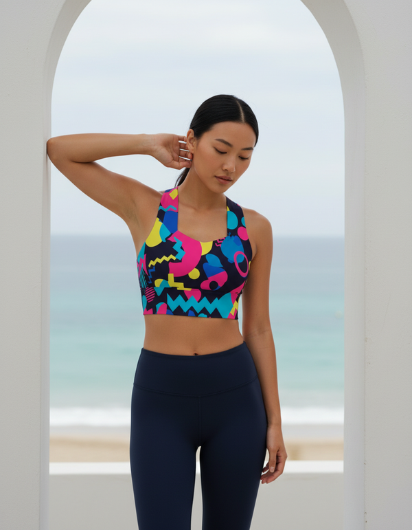Fresco longline sports bras