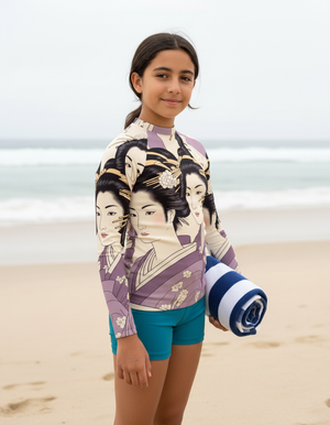 Youth Burnished Lilac Yume youth rashguards
