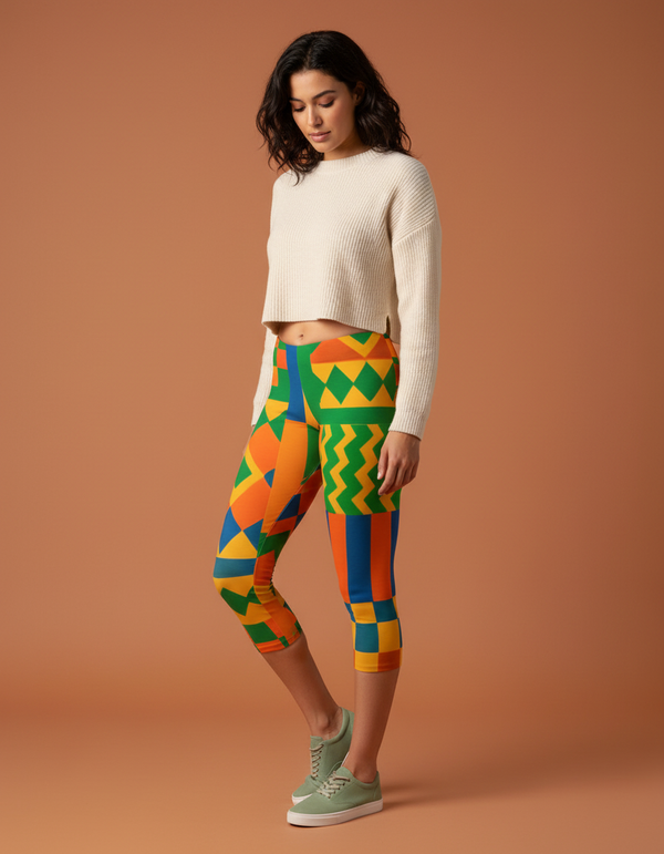 Moyo Capri Leggings Capri Leggings — Dripper