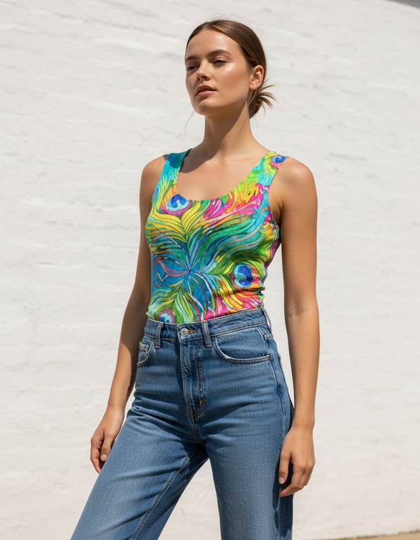 Iridescence Tank Top Women's Tank Top — Dripper