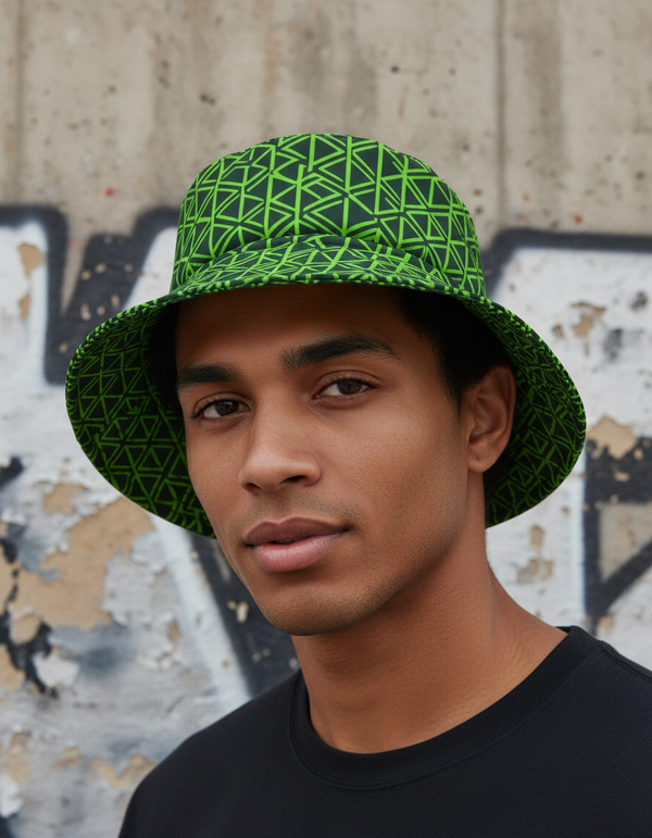 Sayagata bucket hats