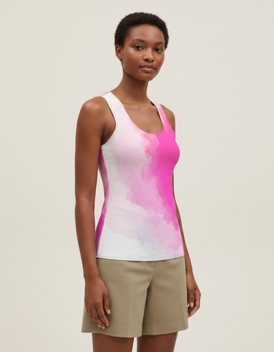 Women's Electric Fuchsia Prism Tank Top tank top