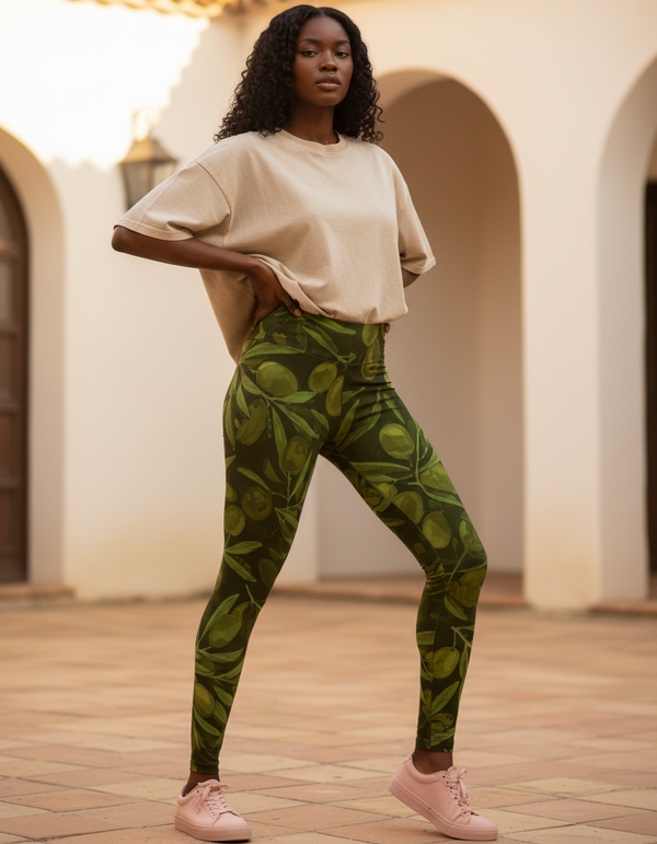 Women's Olive Branch Leggings