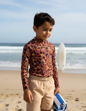Kids Amber Haze Dapple kids rashguards