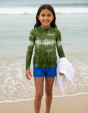 Sycamore Aqua Kids Rash Guard bikini — Dripper