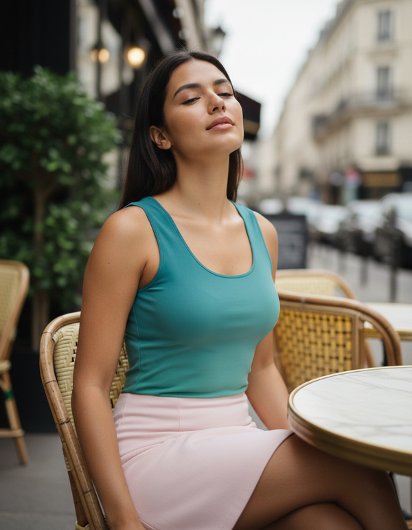 Tank Top in Transformative Teal Prism