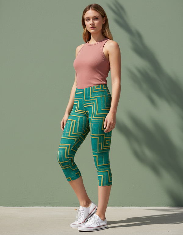 Elysium Capri Leggings Capri Leggings — Dripper