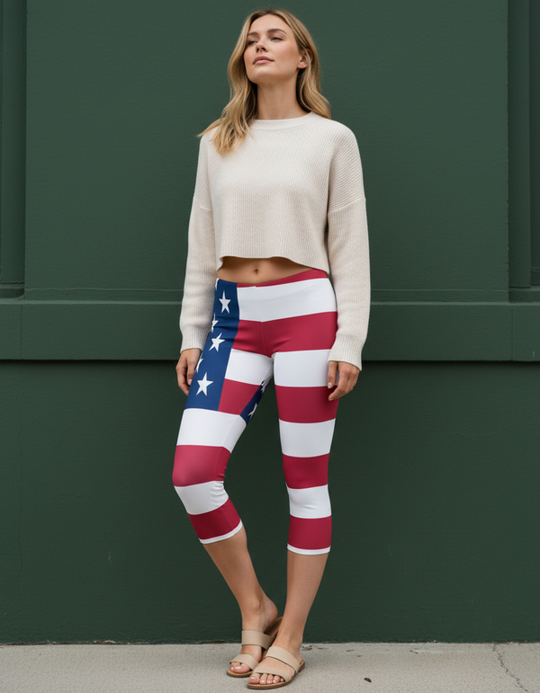 Valor Capri Leggings Capri Leggings — Dripper