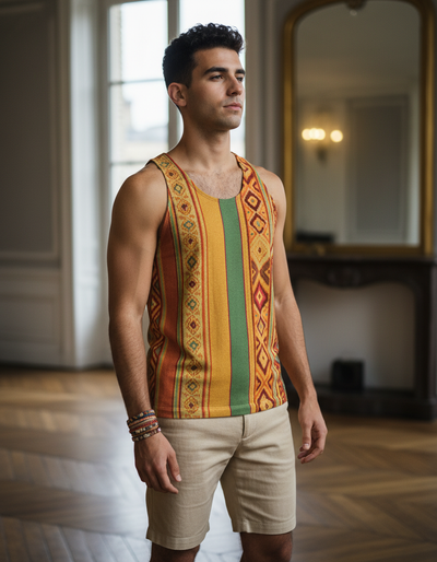 Men's Burnt Sienna Tierra Tank Top tank top