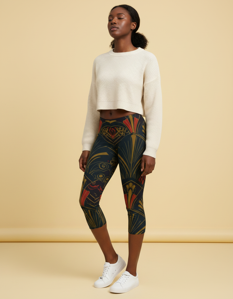 Gatsby capri leggings