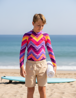 Pulse Rash Guard Youth Rash Guard — Dripper