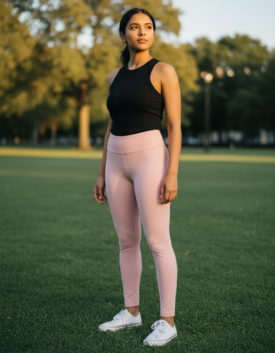 Shell Pink Leggings leggings